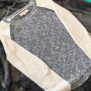 LOFT Waffle Knit Sweater Medium